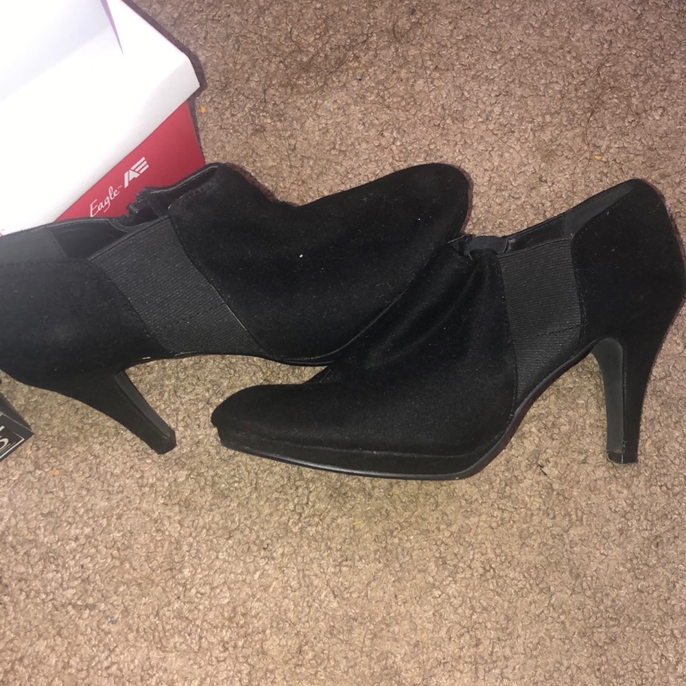 Black Mini Heels